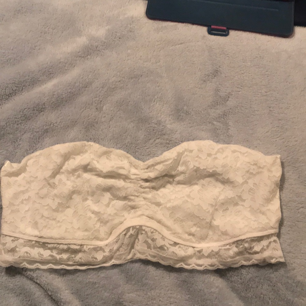 Never worn white bandeau